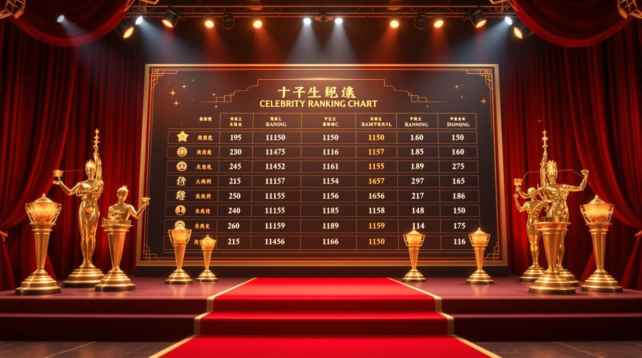 年度最具影响力艺人排行榜公布，榜首引发全网热议